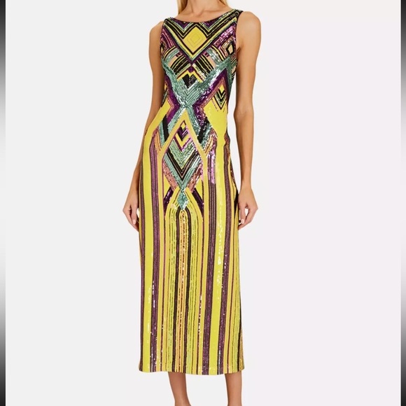 Le Superbe Dresses & Skirts - Le Superbe | Prohibition Deco Sequin Maxi Gown